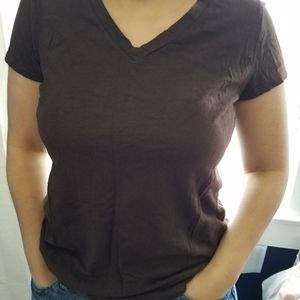 Brown shirt